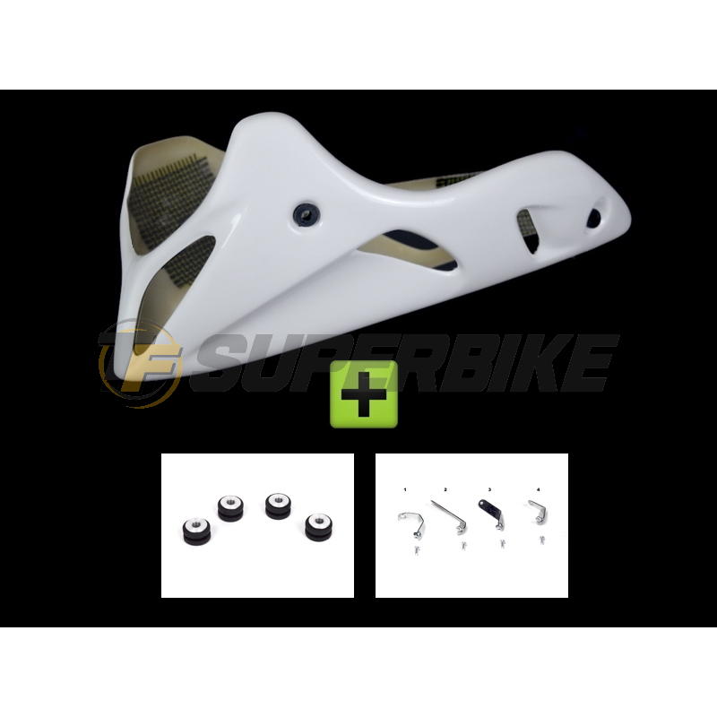 Quilla fibra de vidrio v2 Honda CB900F Hornet 2002-2007 con kit de montaje