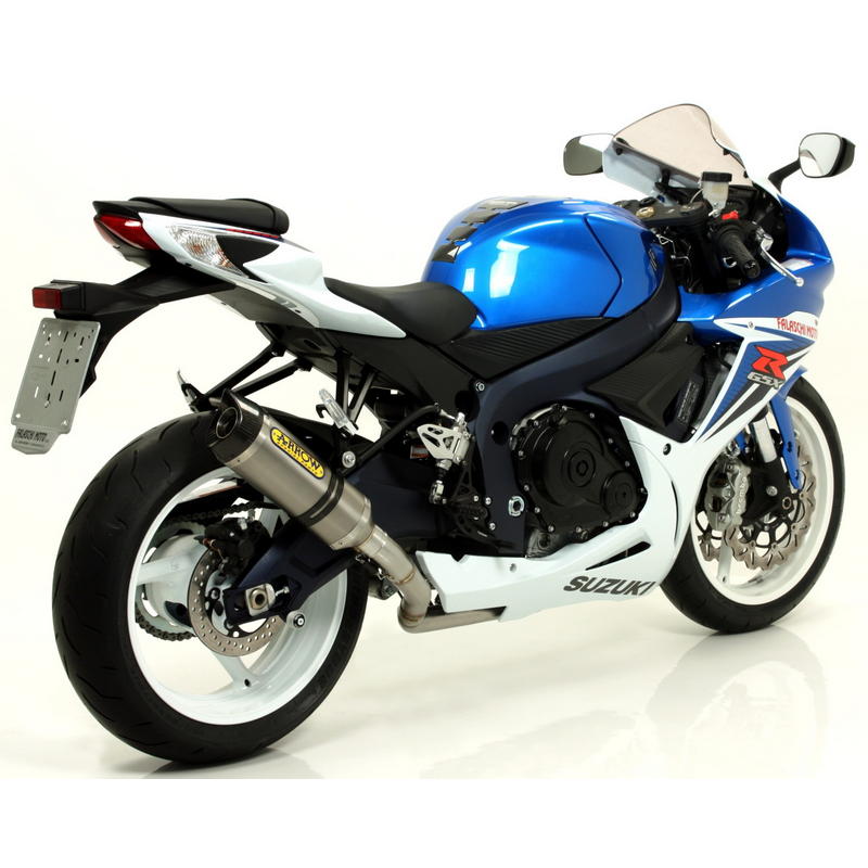 Conector de escapes Thunder/Works para colectores originales Suzuki GSX-R 600/750 2011-2016