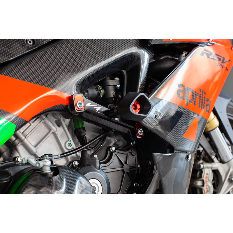 Protectores anti caída anti shock Street Defender Aprilia RSV4 / RSV4 Factory 2009-2020