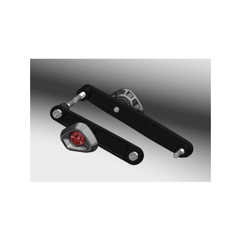 Protectores anti caída anti shock Street Defender Triumph Tiger Sport 660 2022-2024