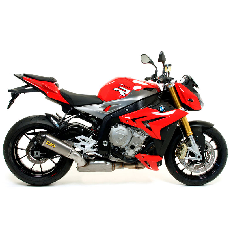 Escape Works homologado BMW S1000RR 2009-2014 / S1000R 2014-2016 titanio fondo carbono para colectores originales