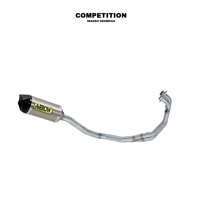 Sistema completo Competition full titanium Yamaha R3 2019-2024 escape Thunder