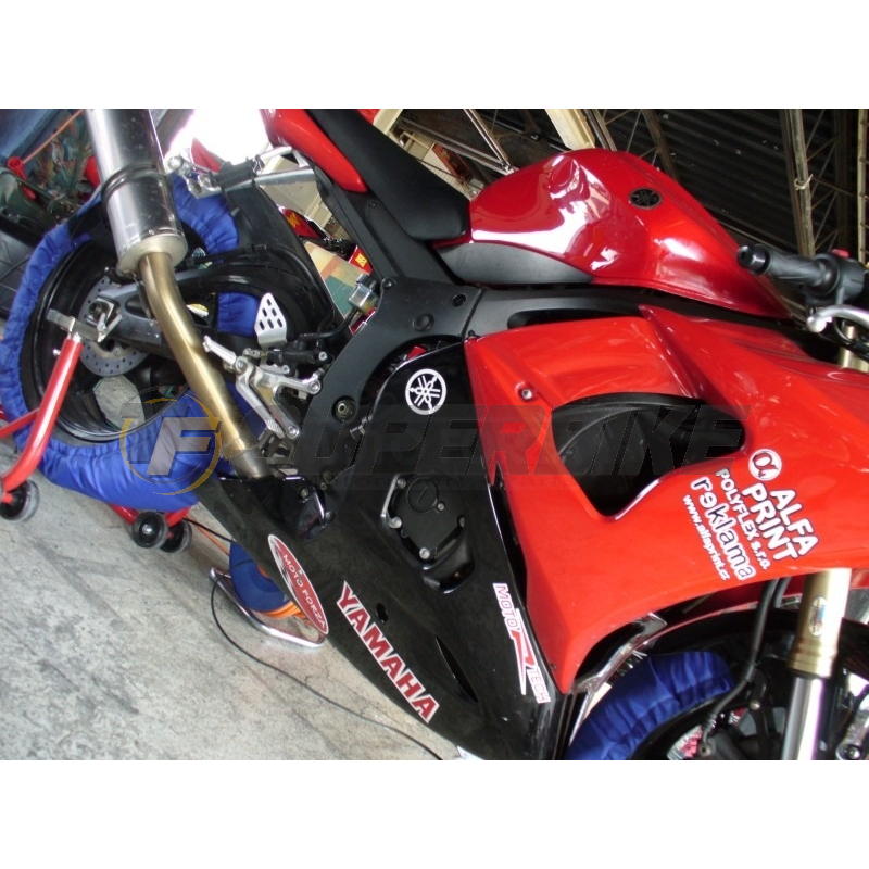 Carenado de fibra Yamaha R6 2003-2005 colín asiento original