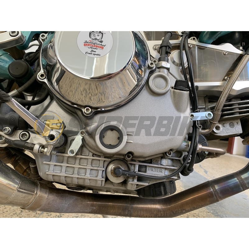 Quilla fibra de vidrio Ducati Paul Smart 1000 / Sport 1000s 2007-2009 con kit de montaje