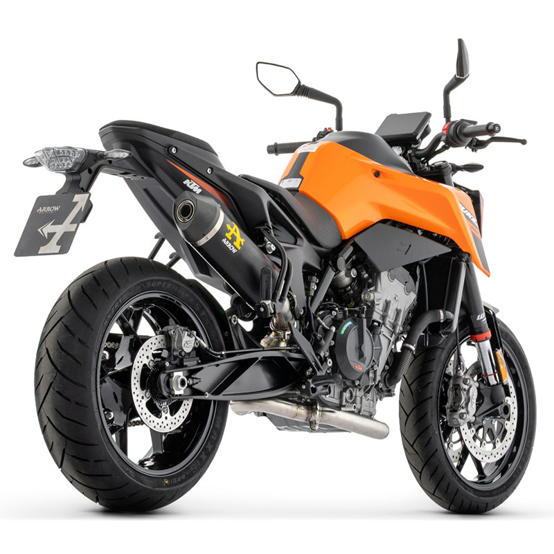 Escape Race-Tech aluminio Dark KTM Duke 790 2026+