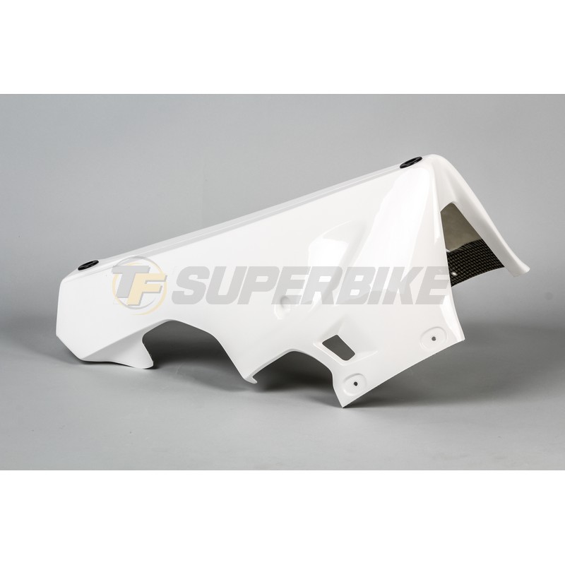 Quilla fibra de vidrio escape original Yamaha R6 2017-2025