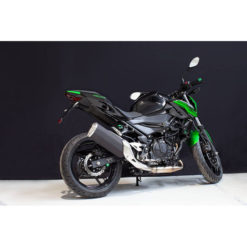 Porta matrícula Kawasaki Z400 / Ninja 400 / Z500 / Ninja 500