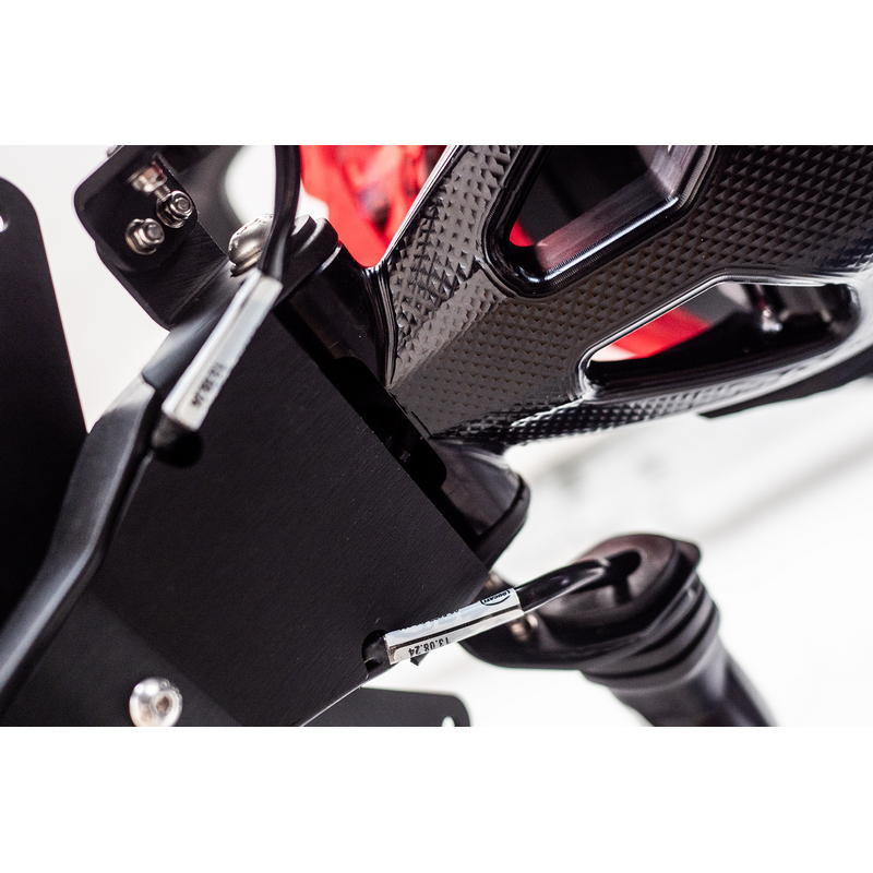 Porta matrícula Ducati Multistrada V4 2025 / V4 Rally 2023-
