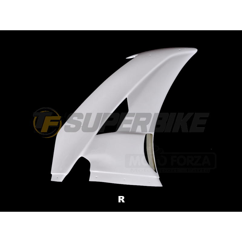 Carenado de fibra Yamaha R6 2008-2016 5 piezas colín racing