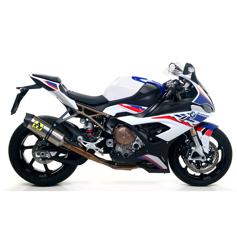 Sistema completo Competition BMW S1000RR 2019-2024 escape titanio fondo carbono