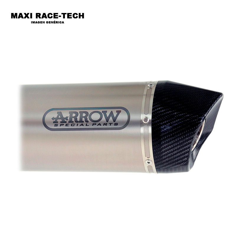 Escape Maxi Race-Tech titanio fondo carbono Honda Africa Twin CRF 1100 L 2020-2024