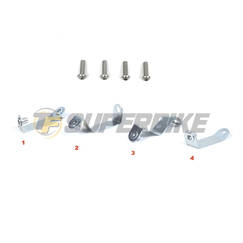 Quilla fibra de vidrio v2 Triumph Speed Triple 1050 2011-2015 con kit de montaje