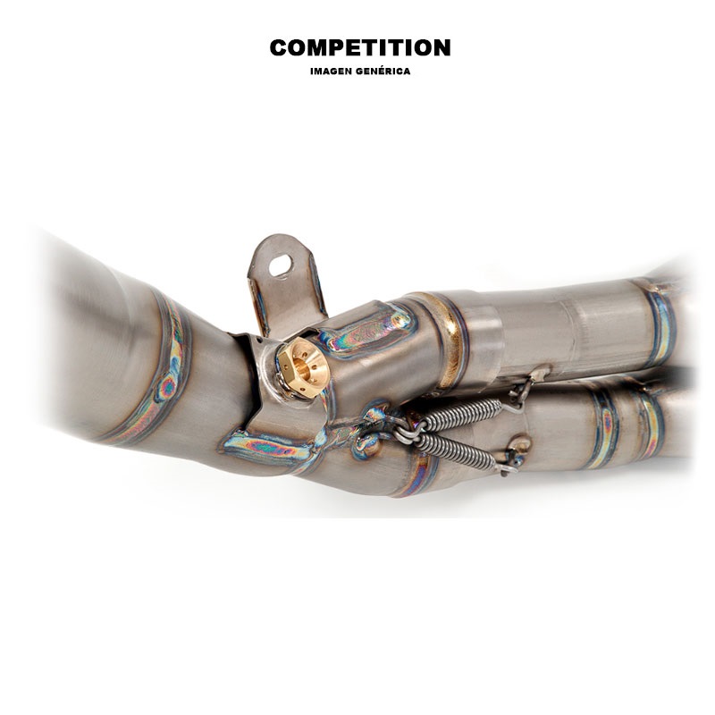 Sistema completo Competition full titanio CF Moto 675 SR-R 2026