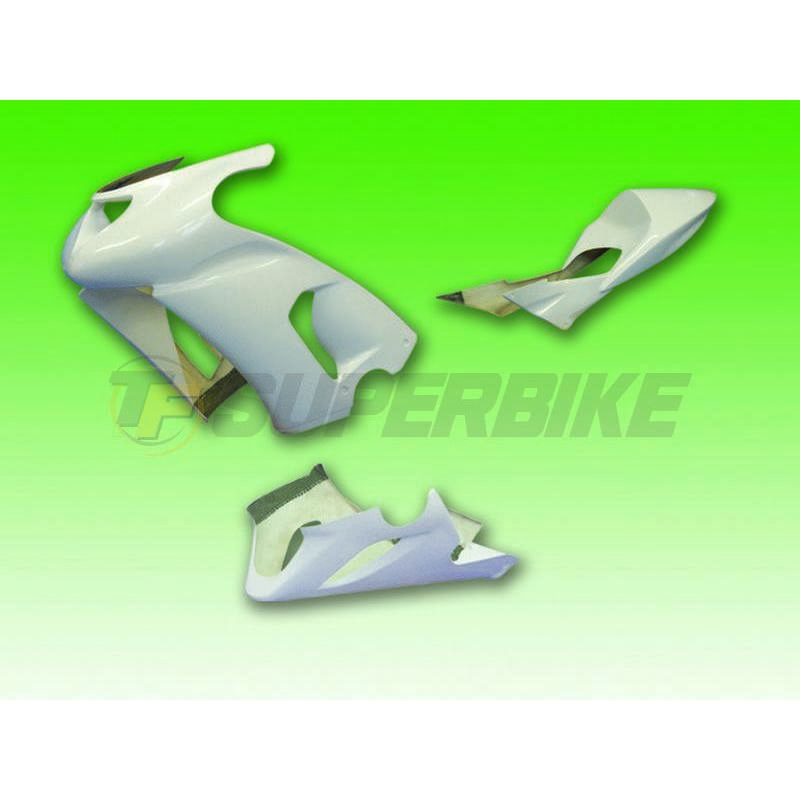 Carenado de fibra Kawasaki ZX6R 2005-2006