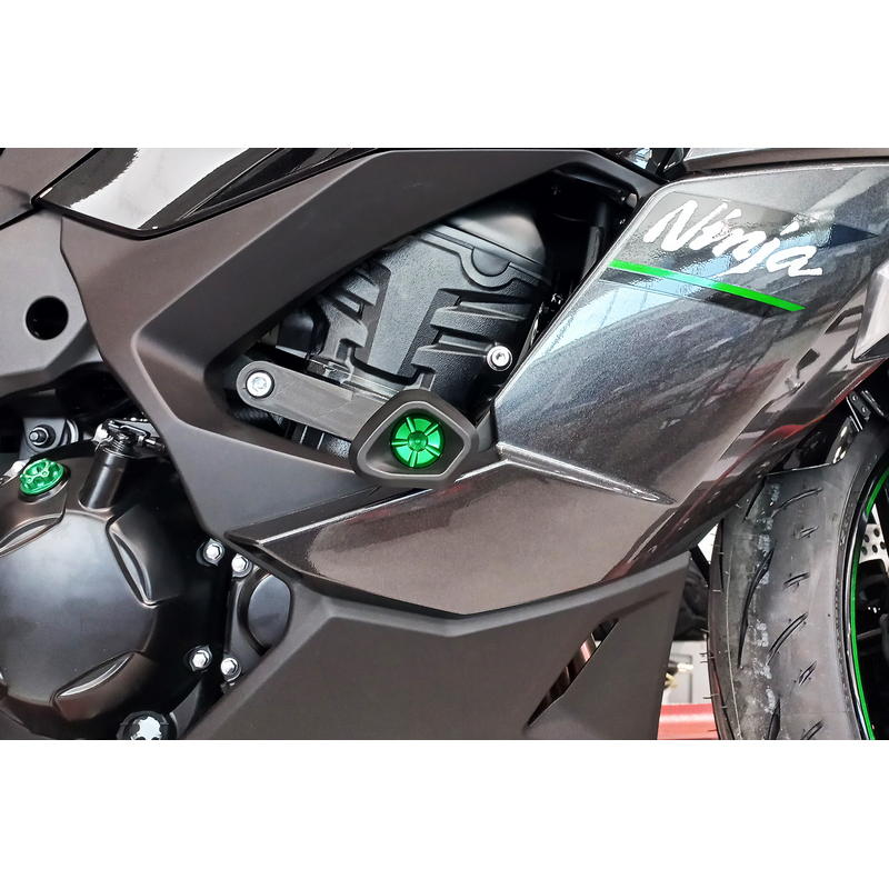 Protectores anti caída anti shock Street Defender Kawasaki Ninja 1100 SX 2025-