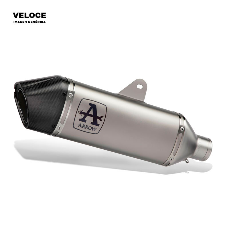 Escape Veloce titanio racing Ducati Multistrada V4 1100 2021-2024