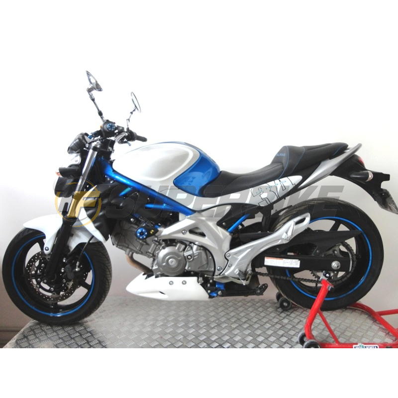 Quilla fibra de vidrio Suzuki SFV 650 Gladius 2009-2015 con kit de montaje