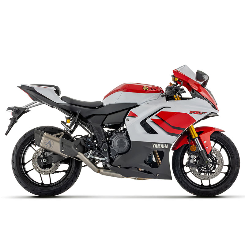 Kit completo Competition EVO full titanio con escape Pista versión alta Yamaha YZF R7 2026