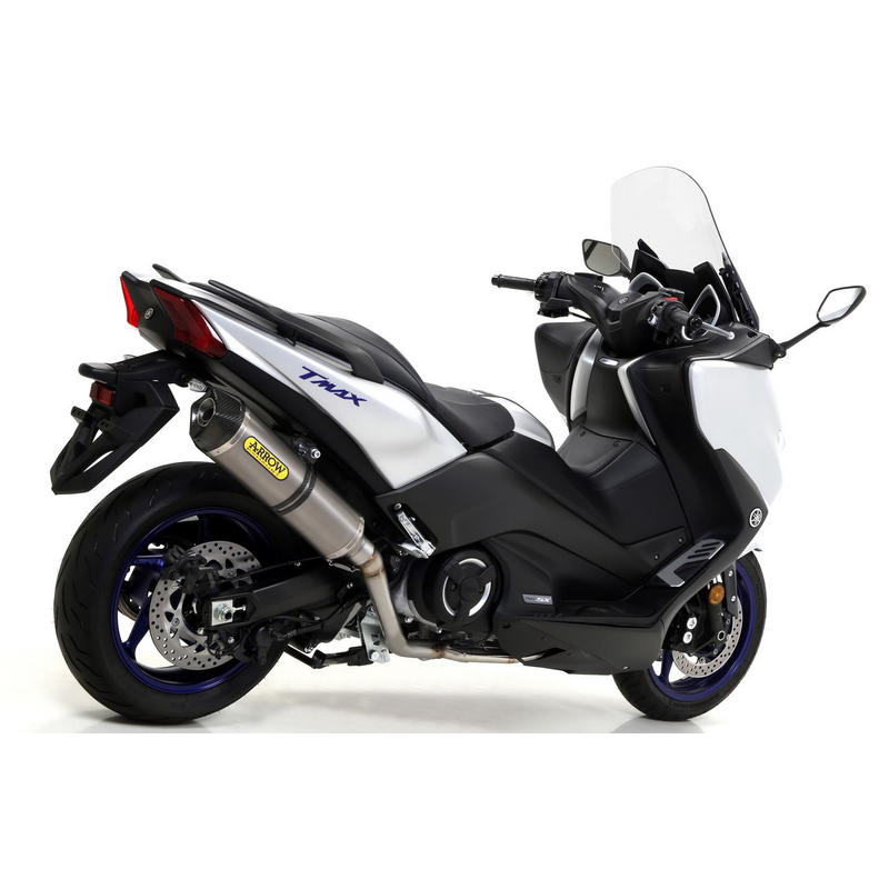 Escape Race-Tech titanio fondo carbono Yamaha T-Max 530 / 560 2017-2024