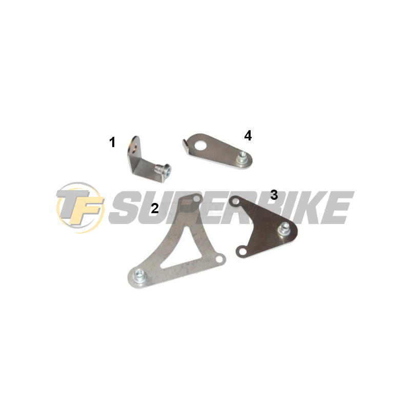 Quilla fibra de vidrio Suzuki SV650N 2003-2012 / V-Strom 650 2004-2011 / Gladius con kit de montaje