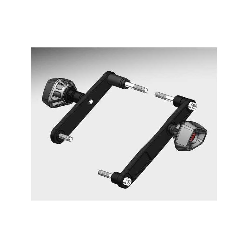 Protectores anti caída anti shock Street Defender Triumph Tiger Sport 660 2022-2024