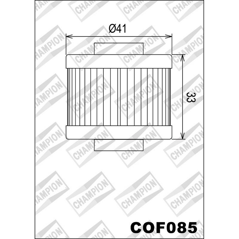 Filtro de aceite COF085 scooters Aprilia / Peugeot 125-150cc