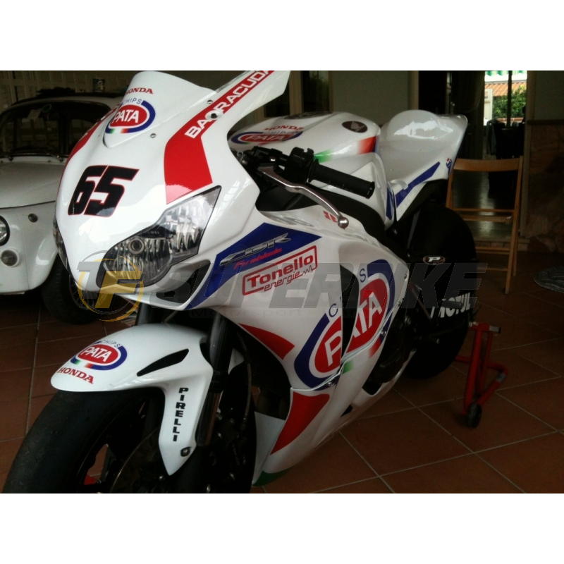 Carenado de fibra Honda CBR1000RR 2008-2011 V2 colín racing
