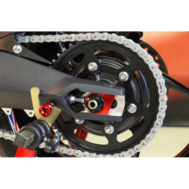 Bloques tensa cadena Triumph Daytona 675 / Street Triple 675 / 765 R / S / RS / RX / Tiger 800