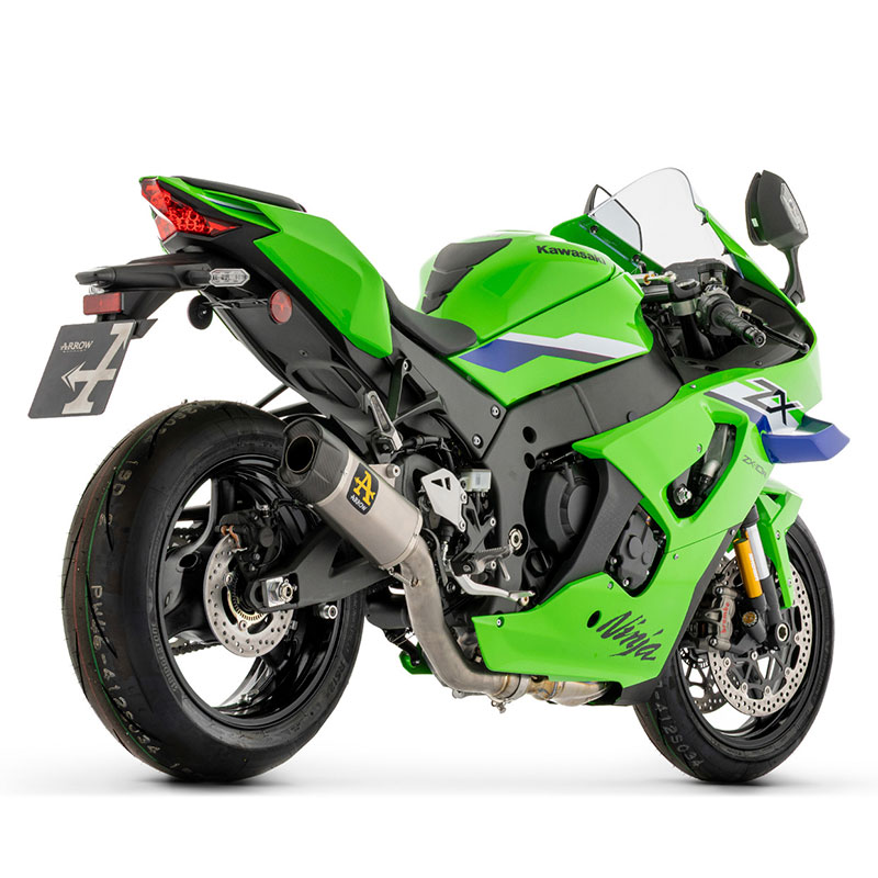 Medio sistema con escape Indy Race titanio Kawasaki ZX-10R / ZX-10RR 2026