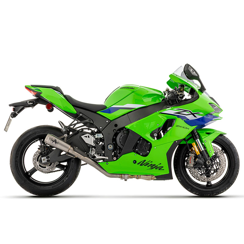 Medio sistema con escape Pro-Race titanio fondo red Kawasaki ZX-10R / ZX-10RR 2026