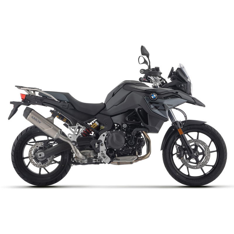 Escape Indy-Race titanio fondo carbono BMW F800GS / F900GS / Adventure 2024-2025