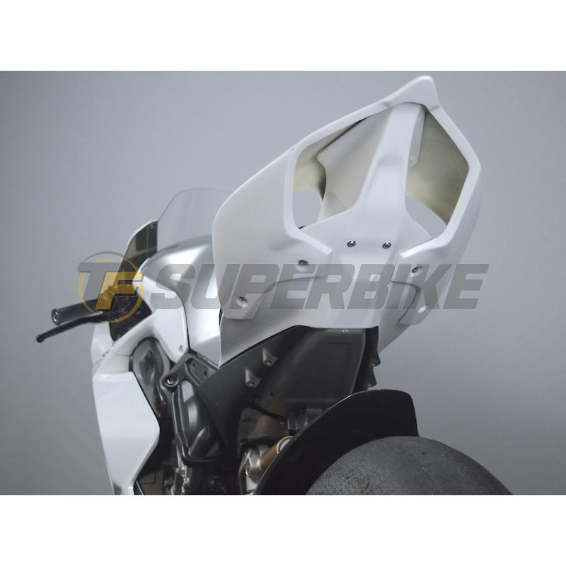 Carenado de fibra Ducati Panigale V4 / V4S / V4R 2018-2021 escape racing y frontal sin soporte alas
