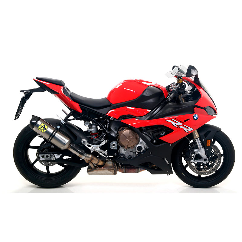 Escape Race-Tech titanio fondo carbono BMW S1000RR 2019-2024
