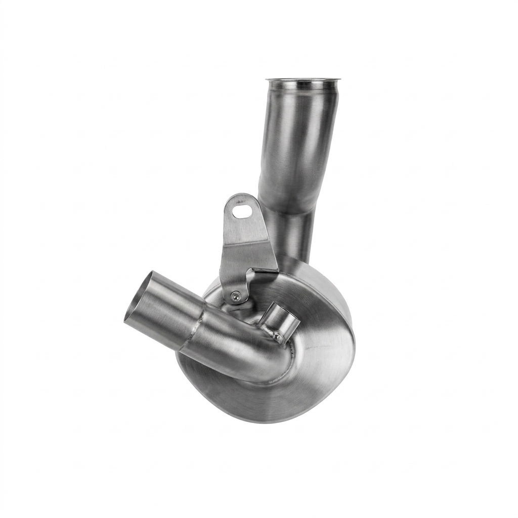 Conector supresor catalizador Arrow acero Ducati Scrambler 800