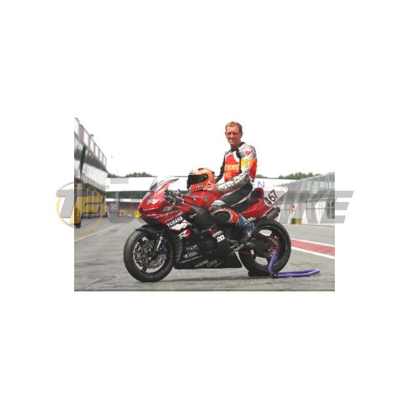 Carenado de fibra Yamaha R6 1999-2002 3 piezas colín racing