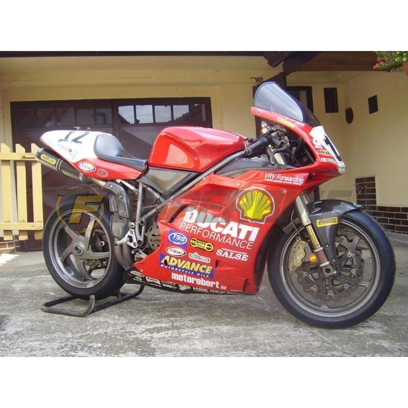 Carenado de fibra Ducati 748 / 916 / 998 1995-2003 colín racing v2