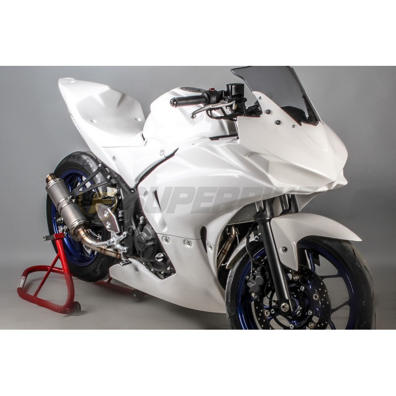 Carenado de fibra Yamaha R3 2015-2018