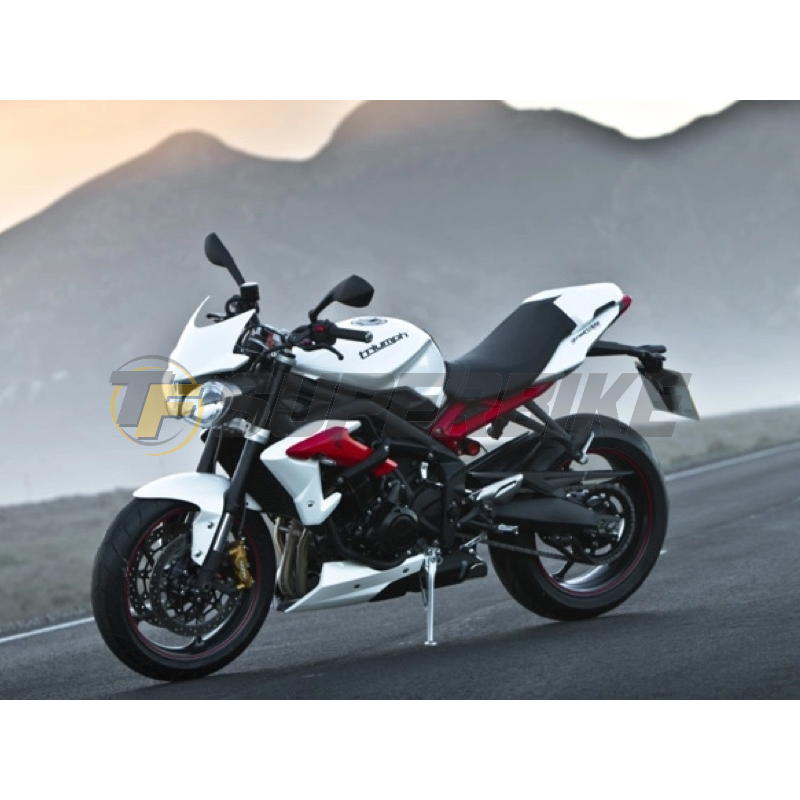 Quilla fibra de carbono Triumph Street Triple 675 2013-2016