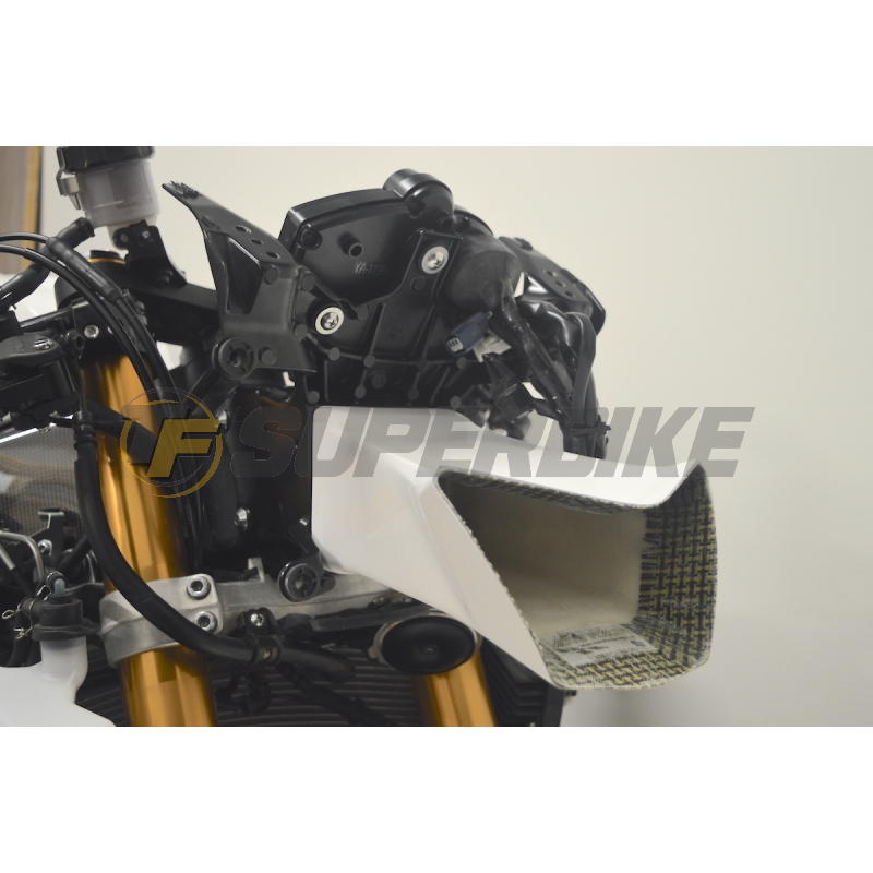 Ram air fibra de vidrio v1 Yamaha R6 2017-2025