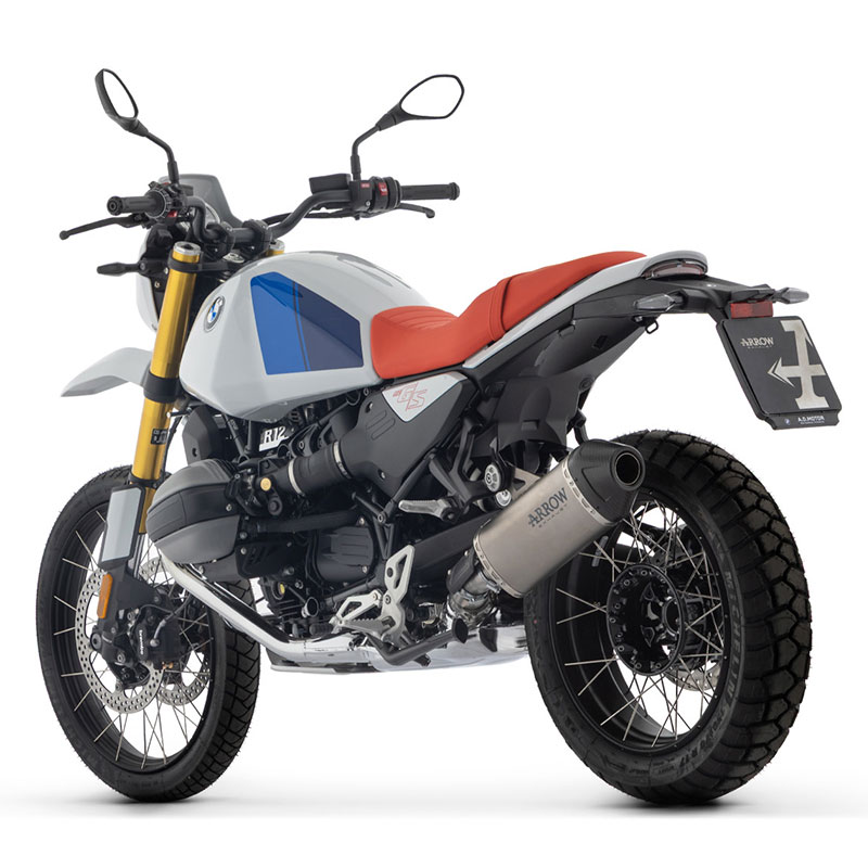 Escape Explorer titanio BMW R12G / S 2025-2026