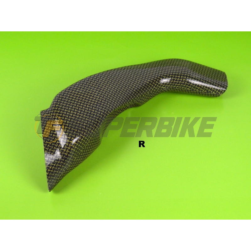 Tobera derecha fibra de vidrio Suzuki GSX-R 1000 2003-2004