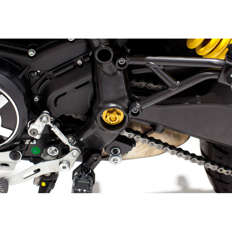 Tuerca ergal Thunderbolt eje basculante Ducati (M15x1,25)