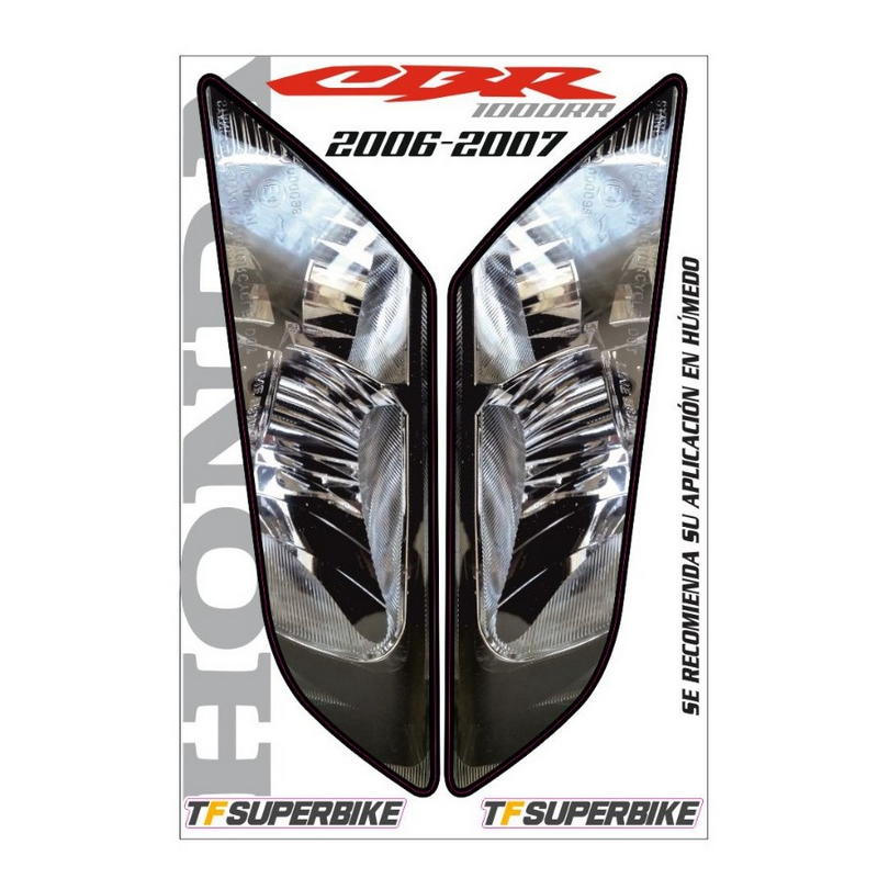 Adhesivos réplica faros Honda CBR1000RR 2006-2007