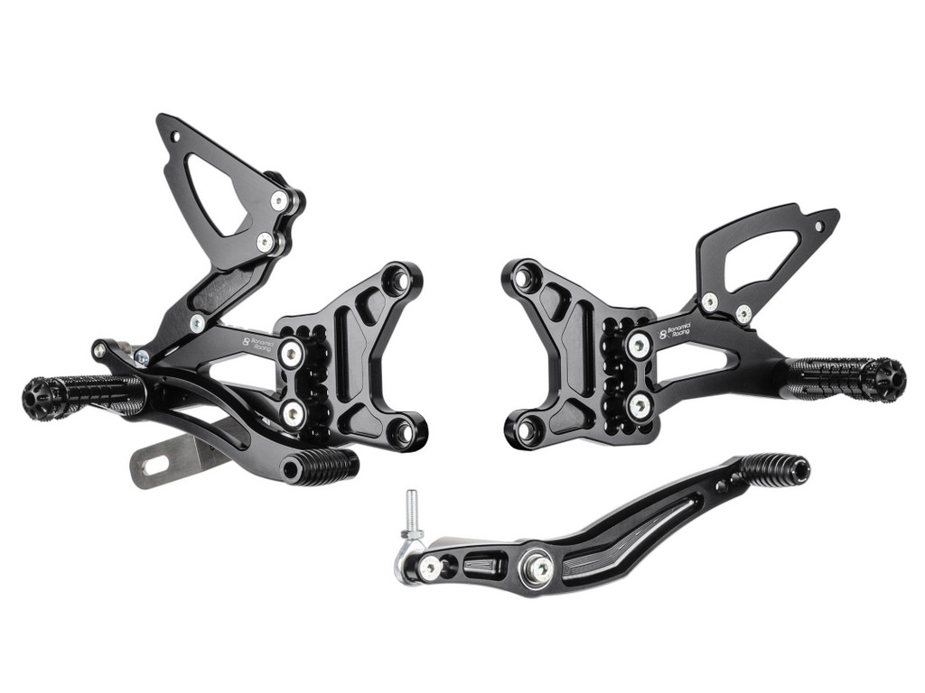 Estriberas regulables Yamaha YZF R6R 2006-2016