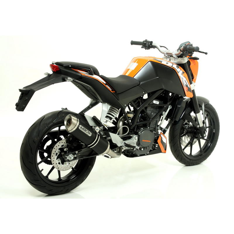 Escape Street Thunder aluminio Dark KTM Duke 125 / 200 2011-2016