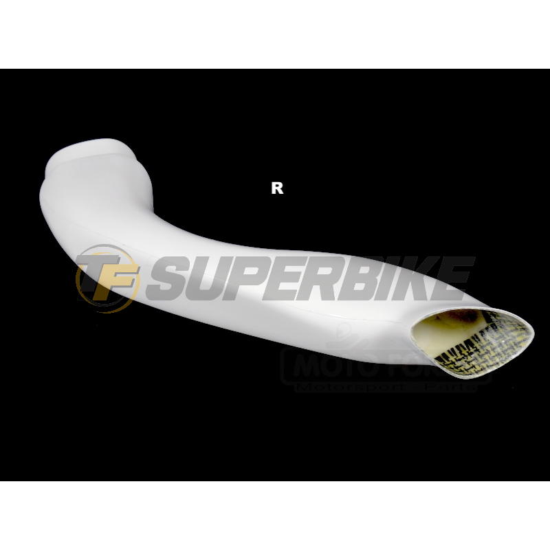 Tobera derecha fibra de vidrio Suzuki GSX-R 1000 2005-2006