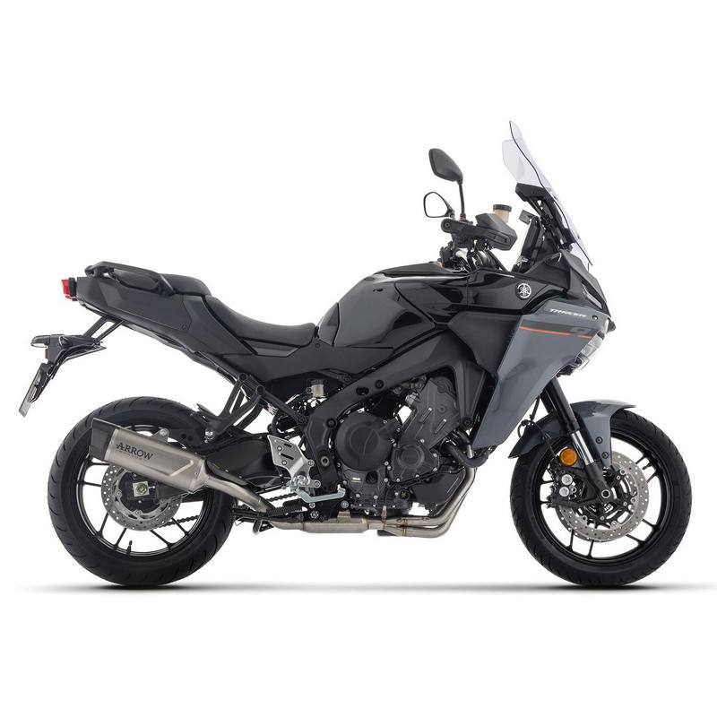 Sistema completo homologado Yamaha Tracer 9 / GT 2025- con escape Indy Race EVO aluminio dark