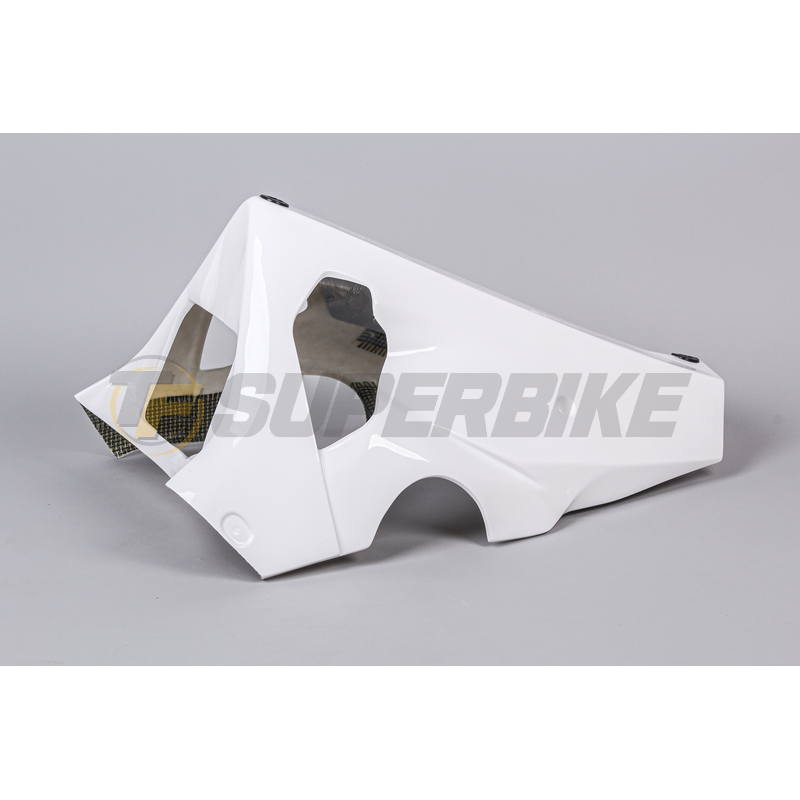 Quilla fibra de vidrio Yamaha R1 2020-2025 para escape racing