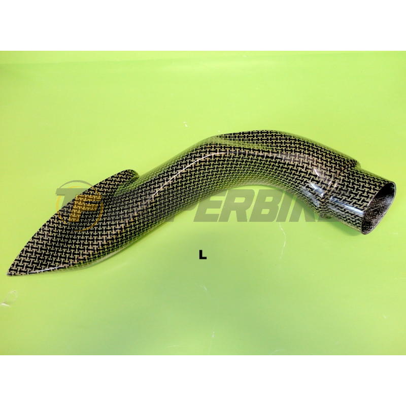Tobera izquierda fibra de vidrio Aprilia RSV4 2015-2020