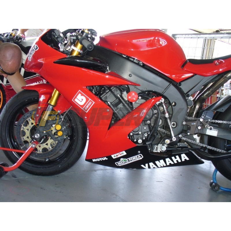 Carenado de fibra Yamaha R1 2004-2006 colín racing
